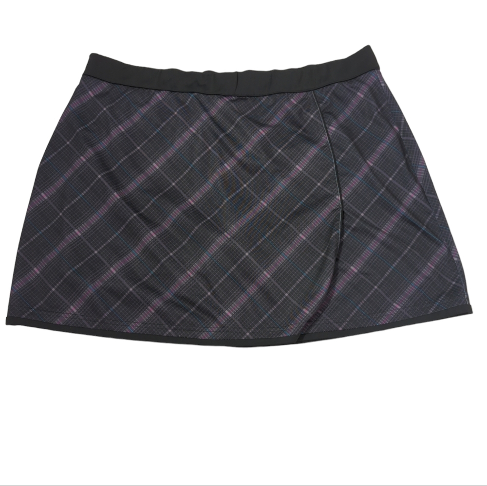 Tommy Armour skorts, skirt shorts, dri logic, plaid, women's XL